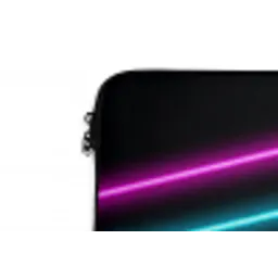 Esthetiek - Retro - Neon laptophoes neopreen klein -detail