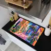 Geel - Blauw - Oranje - Huis Inductie beschemer met haakjes klein -sfeer1