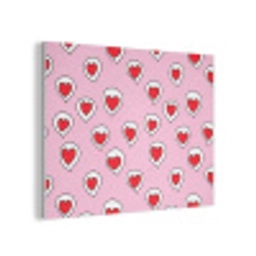 Hartjes - Patroon - Rood PET vilt klein 837 -3d