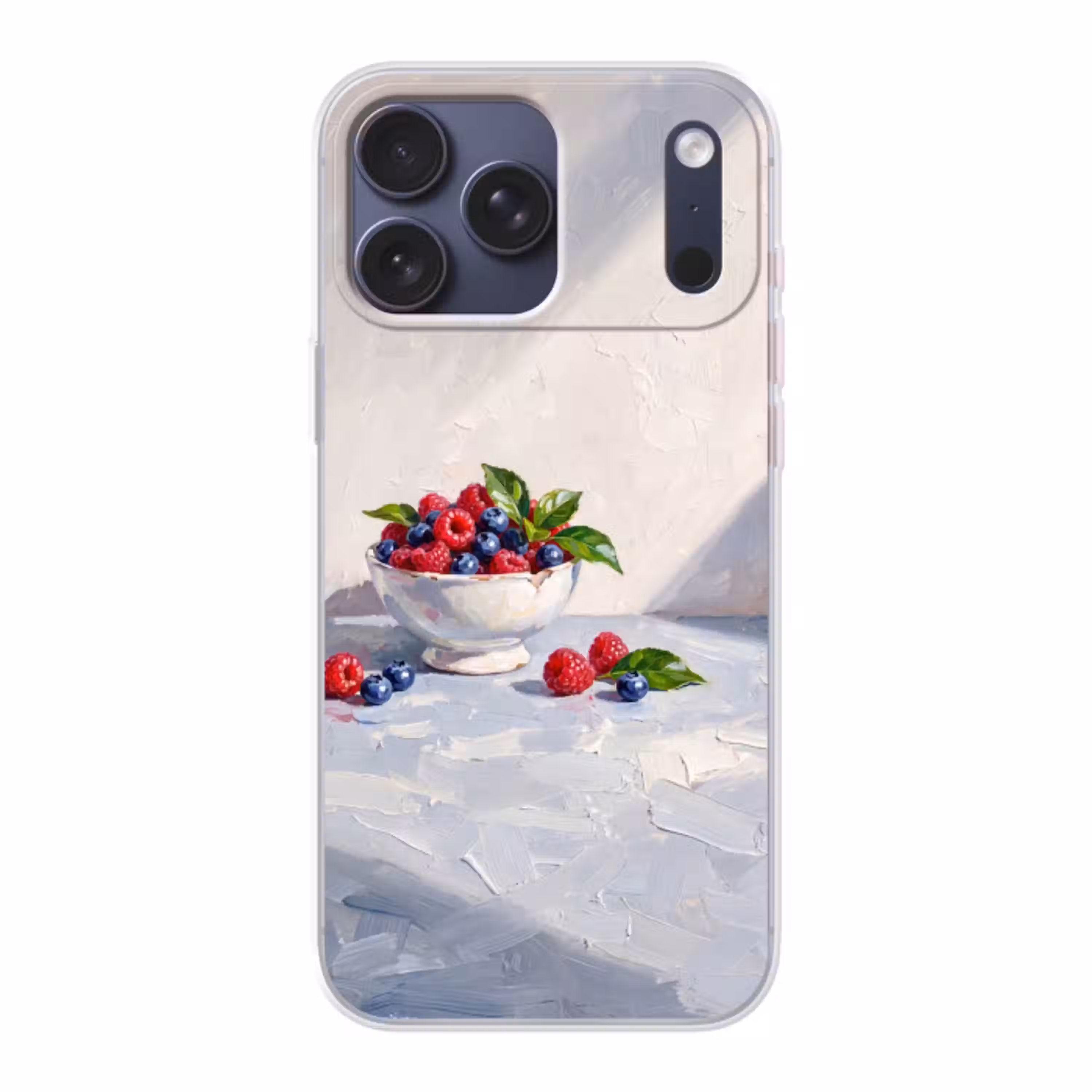 Bessen - Kom - Eten Telefoonhoesje iPhone 17 Pro Max klein -3d