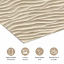 Zand - Golven - Beige poster papier klein 62 -closeup_NL