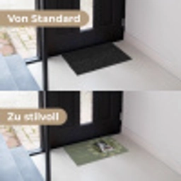 Eigen - Foto - Rund - Füße - Rundum Deurmat klein -voor-na_DE