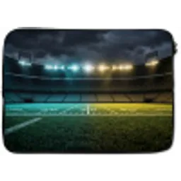 Voetbal - Stadion - Nacht - Modern laptophoes neopreen klein -zkaufland3dotto