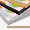 Abstract - Vormen - Roze Textielframe zwart klein -USP_kleurenNL
