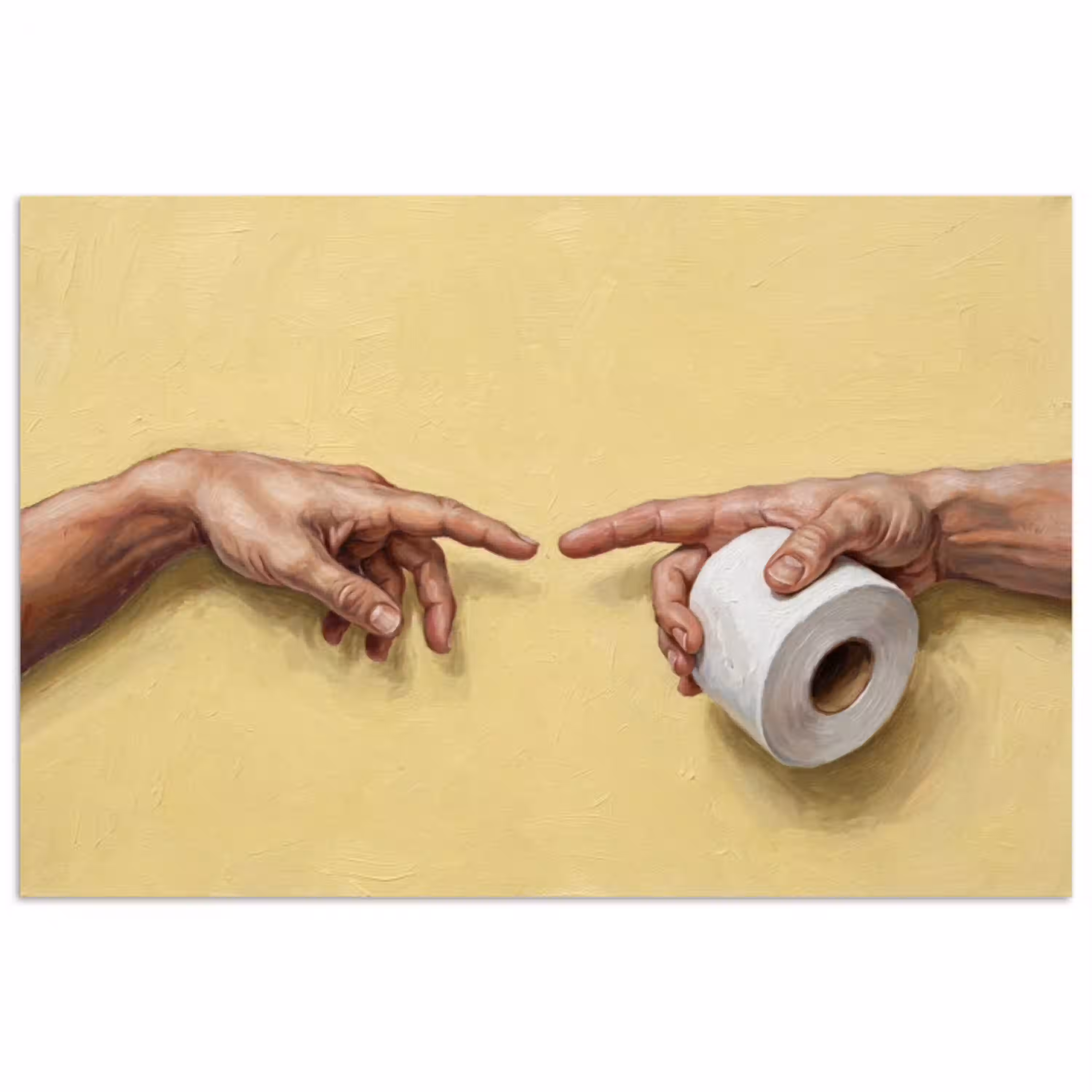 Klassiek - Kunst - Humor poster papier klein -3d