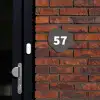 Grijs - Traditioneel Naambord Organisch middel -sfeer1
