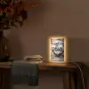 Home - Hart - Houtlook - Liefde Light Box met kabel (Tafellamp) klein -sfeer4