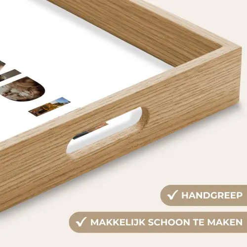 Vriendin - Lettercollage Dienblad Rechthoek middel -USP_HandgreepNL