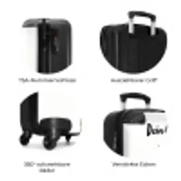 Kauwende Kobus NBS - Handbagage koffer - Kinderen Unisex middel zzzzzzzbolletjes_DE