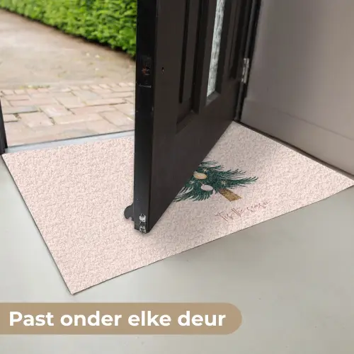 Christmas Season - Kerst - Kerstboom - Roze Deurmat klein -USP_NL
