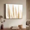 Pampas gras - Pluimen - Beige - Natuur Textielframe zwart klein -sfeer3