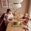 Zonlicht - Bospad - Bomen Dienblad Rechthoek middel -sfeer4