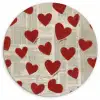 Hartjes - Krant - Loveyou Wandcirkel kunststof plaat 5mm dik klein -3d