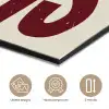 Sushi - Rood - Japandi - Decoratie aluminium wit klein -closeup_NL