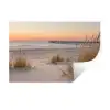 Pier - Zonsondergang - Strand Muursticker klein -3d