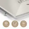 Bruin - Minimalistisch - Quote - Zomer plexiglas 5mm klein -sfeer2
