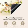 Takken - Bloemen - Vogeltjes - Roze Inductie beschemer met haakjes klein -ky-onderkant-nl