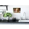 Konijn - Paaseieren - Stilleven Muursticker klein -keuken
