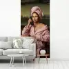 Mona - Klassiek - Roze fotobehang vinyl groot -woonkamer
