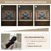 Schotse hooglander - Neus - Bruin Light Box met batterij (Wandlamp) middel -USP_dimbaarNL