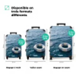 Oceaan - Zwemband - Horizon NBS - Handbagage koffer - Volwassenen Unisex middel zzzzzzVergelijking_3FR