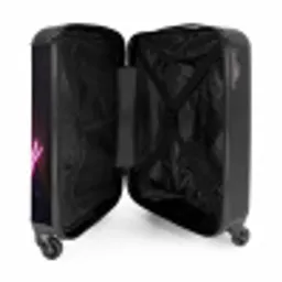 Ironisch - Tekst - Neon NBS - Handbagage koffer - Volwassenen Unisex middel -binnenkant