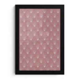 Trendy - Patroon - Roze fotolijst zwart zonder passe partout klein 224 -3d