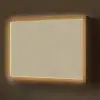 Zandkleur - Korrelige structuur - Beton Light Box met batterij (Wandlamp) middel 907 -z3d_website