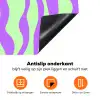 Golven - Paars - Mint - Groen Inductie beschermer vinyl 3mm klein 276 -zzzzzzz-td-onderkant