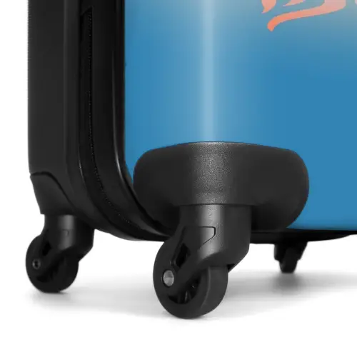Hotrod flames Koffer - NBS - Handbagage middel -wiel