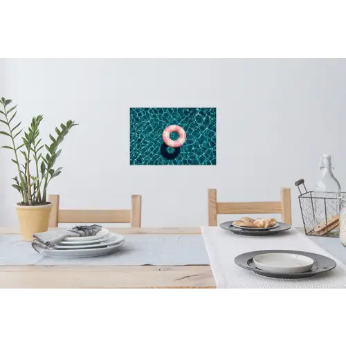 Drijvend - Zwemband - Water Muursticker klein -eettafel