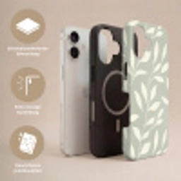 Minimalistisch - Patroon - Groen Toughcase MagSafe Apple iPhone 17 klein 1017 -USP_Lagen_NL
