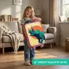 Dino - Triceratops  - Dier Kinderkoffer - Roze klein -sfeer2_NL
