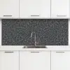Design - Geometrie - Zwart keuken achterwand 2 middel 871 -3d