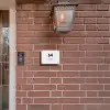 Lichte mozaïek - Modern Naambord Rechthoek middel -sfeer7-rechthoek-S