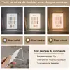 Tafels van vermenigvuldiging - Leren rekenen voor kinderen - Getallen oefenen - Cijfers - Pastel kleuren Light Box met kabel (Kinderlampje) klein -USP_lichtkleurFR