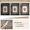Hond - Roze - Kauwgom Light Box met kabel klein -USP_dimbaarDE