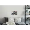 Zebra - Wilde dieren - Vlinder - Bloemen Muursticker klein -slaapkamer