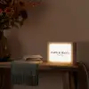 Papa & Mama - Lettercollage Light Box met kabel (Tafellamp) klein -sfeer4