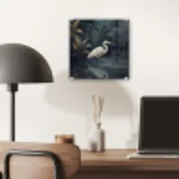 Reiger - Water - Natuur - Modern - Wit plexiglas 5mm klein -sfeer6