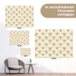 Waaier - Motief -  Goud tuinposter los doek klein 239 -Xsfeer9_DE