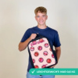 Hartje - Smiley - Patroon Rugzak - Zwart middel -sfeer7_DE