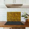 Vlekken - Oranje - Luipaard keuken achterwand spatscherm klein 900 -sfeer2