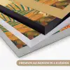 Vrouwelijk - Bloemen - Sieraden Textielframe zwart klein -USP_kleurenNL