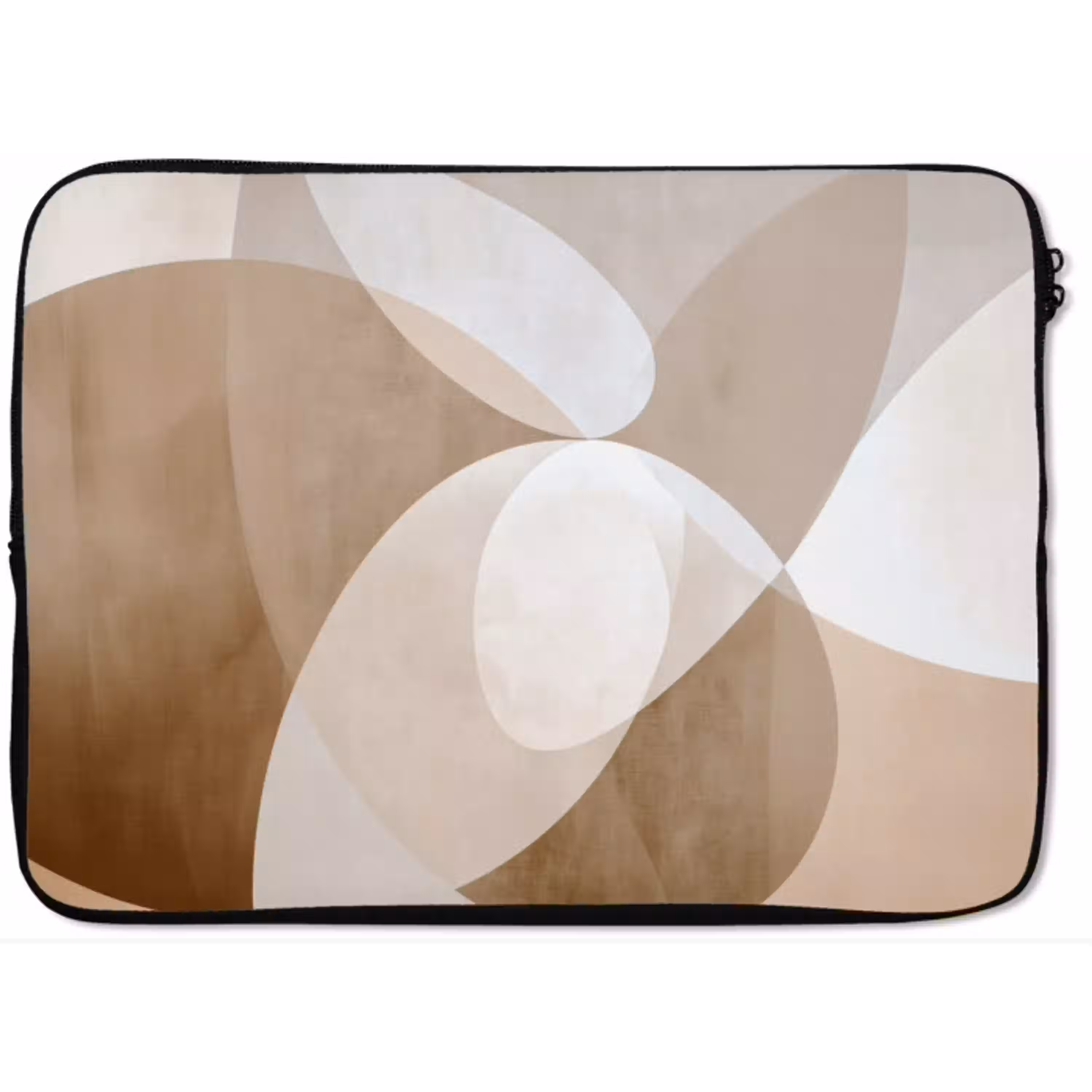 Ovale vormen - Transparant - Zachte overgang laptophoes neopreen klein -zkaufland3dotto