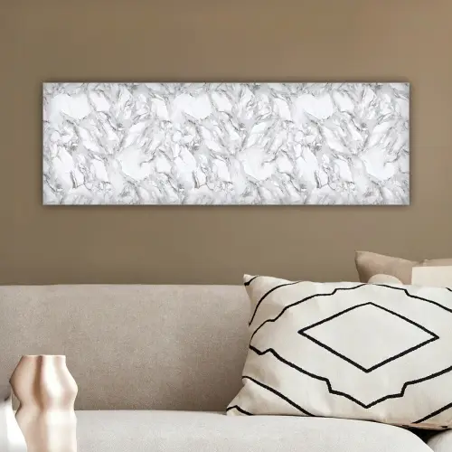 Marmer - Gelaagd - Brekend - Grijsstructuur canvas 2cm klein 828 -sfeer3