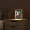 Kitten - Illustratie - Bloemen - Natuur - Kat Light Box met kabel klein -sfeer1_kind