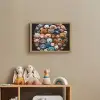 Teddybeer - Knuffel - Dieren - Meisjes - Jongens Light Box met batterij (Wandlamp kind) middel -sfeer2_kind