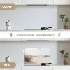 Wolken - Duinlandschap - Zand keuken achterwand spatscherm klein -voor_na_NL