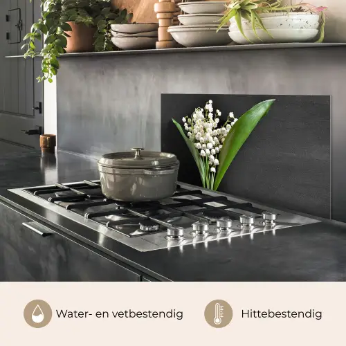 Lelietjes van dalen - Bloemen - Stilleven - Flora keuken achterwand spatscherm middel -usp_NL